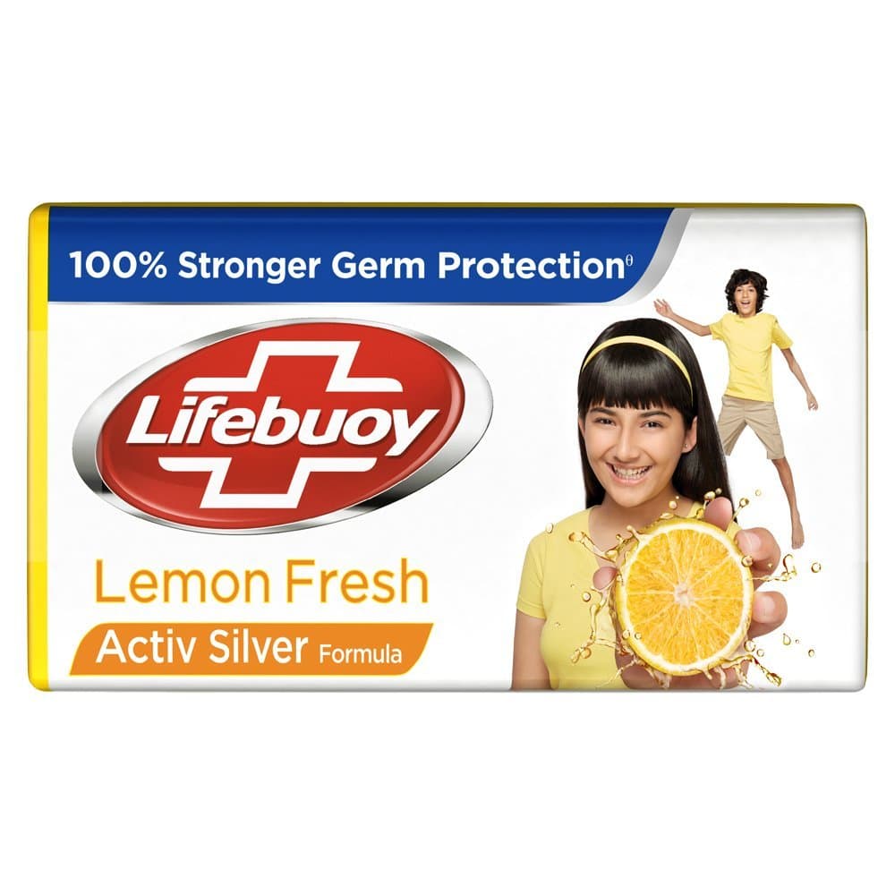 Lifebuoy Lifebuoy Lemon Fresh 100% Stronger Germ Protection Soap